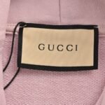 Gucci 24Fw Full-color logo lettering embroidered hoodie
