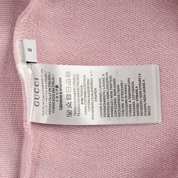 Gucci 24Fw Full-color logo lettering embroidered hoodie