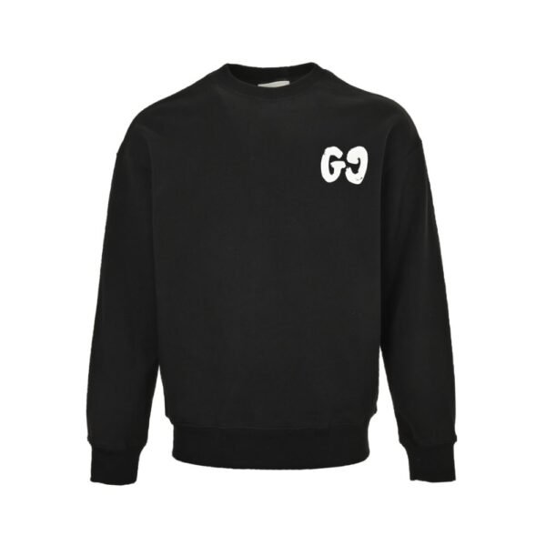 Gucci Graffiti letter logo sweatshirt