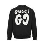 Gucci Graffiti letter logo sweatshirt