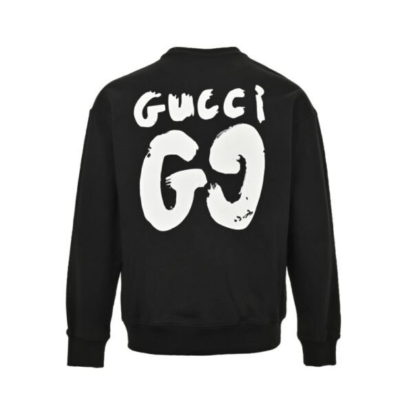 Gucci Graffiti letter logo sweatshirt