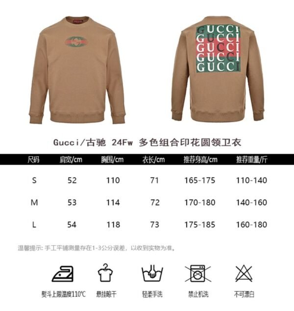 Gucci 24Fw Multicolor Combination Printed Sweatshirt