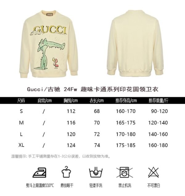Gucci 24Fw Funny Cartoon Print Sweatshirt 12kinds