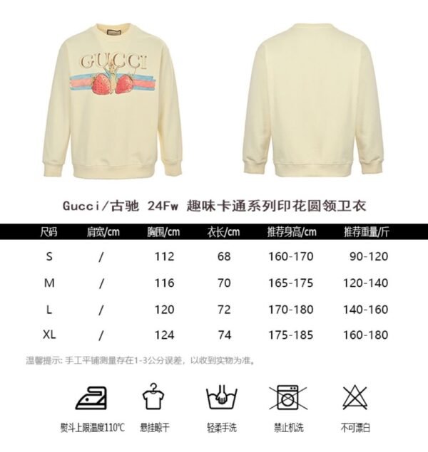 Gucci 24Fw Funny Cartoon Print Sweatshirt 12kinds