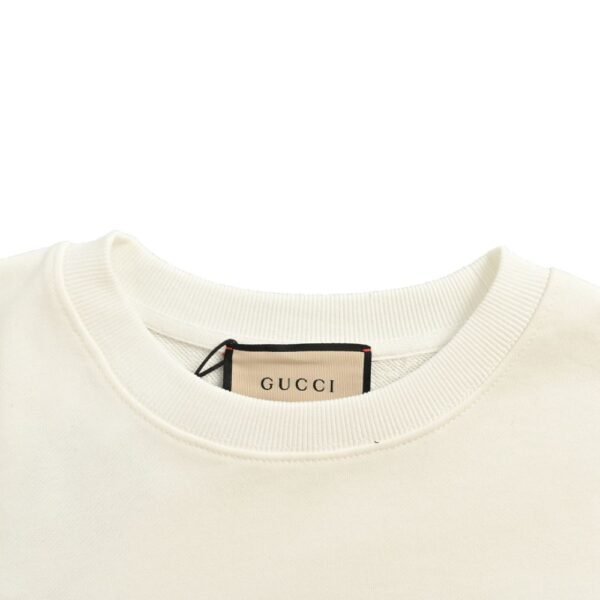 Gucci 24Fw Pink Letter Embroidered Sweatshirt