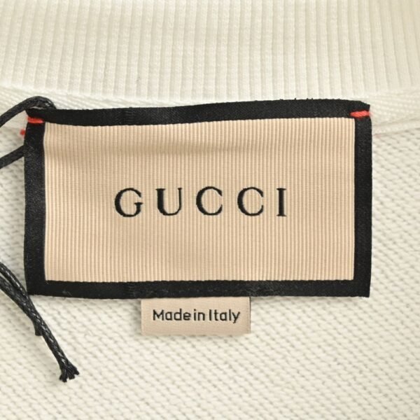 Gucci 24Fw Pink Letter Embroidered Sweatshirt