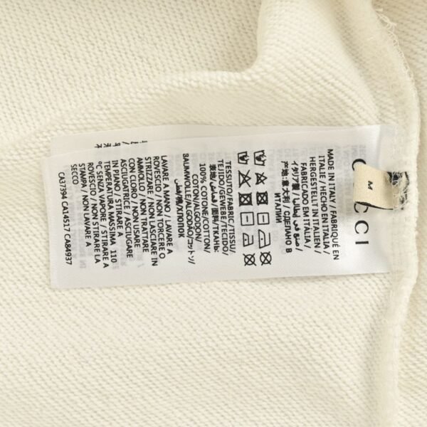 Gucci 24Fw Pink Letter Embroidered Sweatshirt