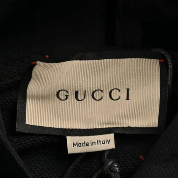 Gucci 24Fw Flocking Printed Suit Hooded Sweatshirt