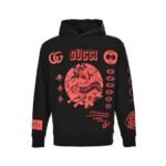 Gucci 24Fw Multi-label Printed Hoodie