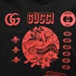 Gucci 24Fw Multi-label Printed Hoodie