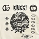 Gucci 23Fw Multi-print crew neck sweatshirt