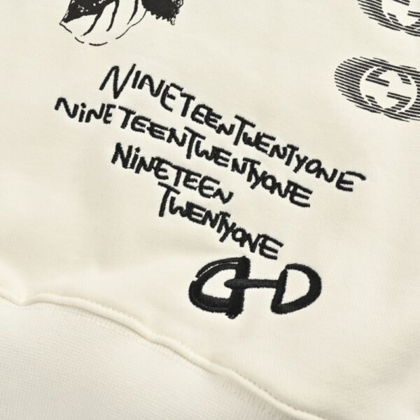 Gucci 23Fw Multi-print crew neck sweatshirt