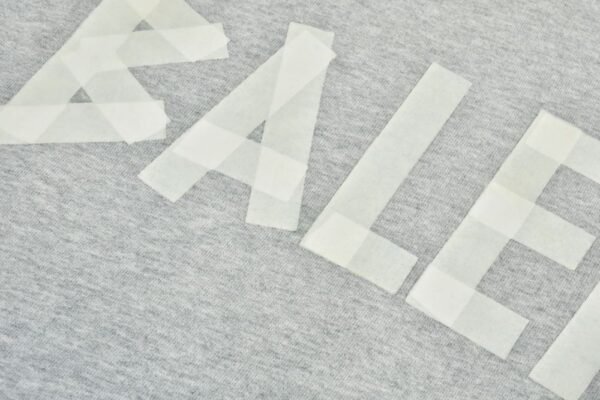 Balenciaga 24Fw Masking tape distressed hoodie