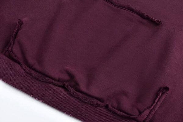 Balenciaga 24Fw Masking tape distressed hoodie