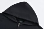 Balenciaga 24FW Earth Distressed Zip-Up Hoodie