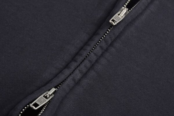 Balenciaga 24FW Earth Distressed Zip-Up Hoodie