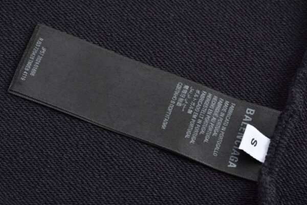 Balenciaga 24FW Earth Distressed Zip-Up Hoodie