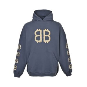 Balenciaga 24Fw Bitcoin Hoodie