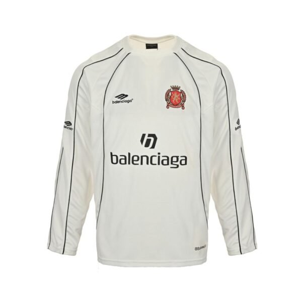 Balenciaga 24Fw Manchester United No.10 Long Sleeve T-Shirt