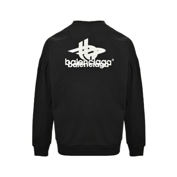 Balenciaga 24Fw Overlapping letter logo sweatshirt