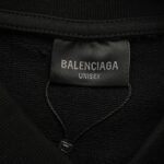 Balenciaga 24Fw Overlapping letter logo sweatshirt