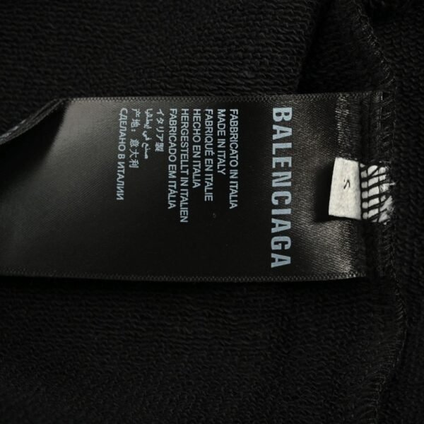 Balenciaga 24Fw Overlapping letter logo sweatshirt