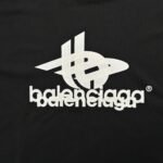Balenciaga 24Fw Overlapping letter logo sweatshirt