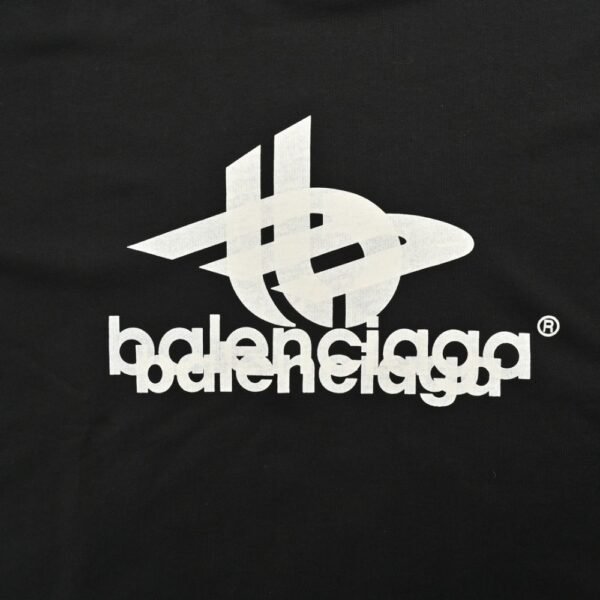 Balenciaga 24Fw Overlapping letter logo sweatshirt