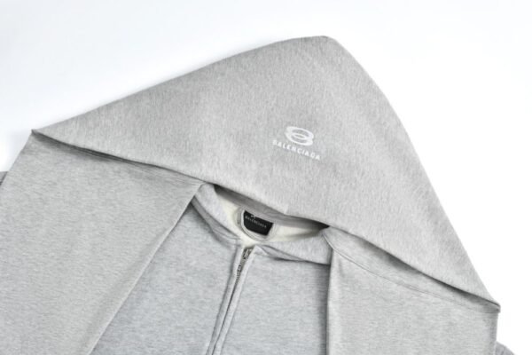Balenciaga 24FW Four-sleeve zip-up hoodie