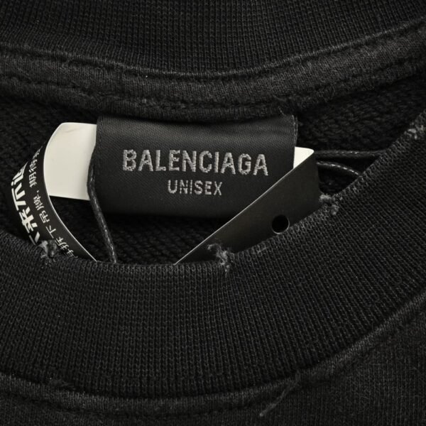 Balenciaga 24Fw slogan print sweatshirt