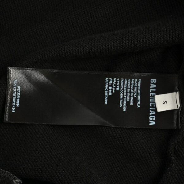 Balenciaga 24Fw slogan print sweatshirt