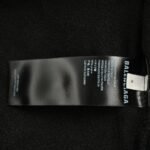 Balenciaga 24Fw Double B Letter Print Washed Sweatshirt