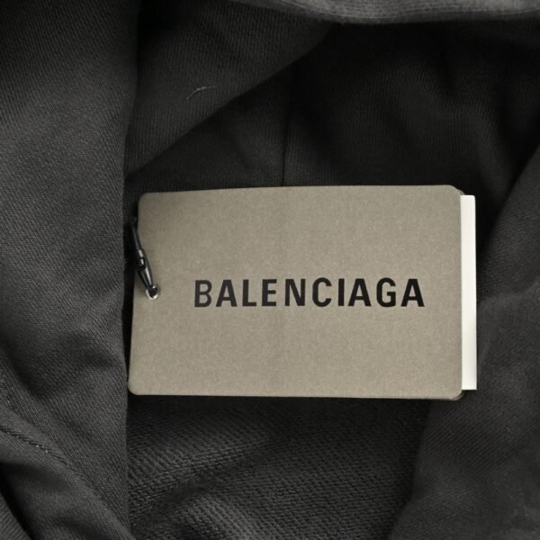 Balenciaga 24Fw funny graffiti letter logo print hoodie
