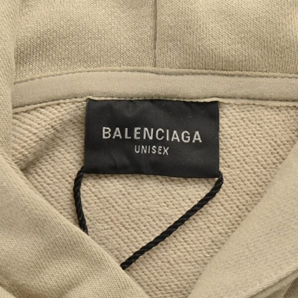 Balenciaga 24Fw funny graffiti letter logo print hoodie