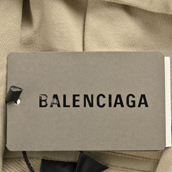 Balenciaga 24Fw funny graffiti letter logo print hoodie