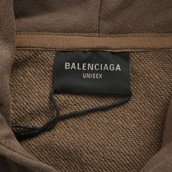 Balenciaga 24Fw funny graffiti letter logo print hoodie