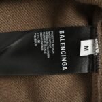 Balenciaga 24Fw funny graffiti letter logo print hoodie