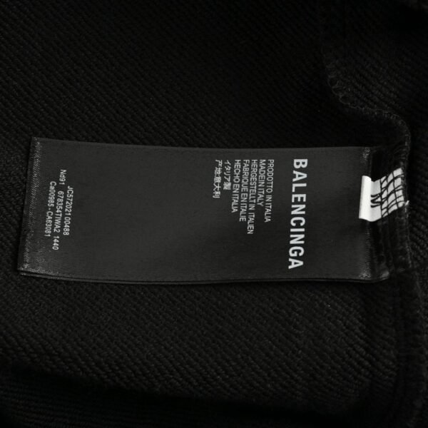 Balenciaga 24Fw BB embroidered hoodie