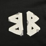 Balenciaga 24Fw BB embroidered hoodie