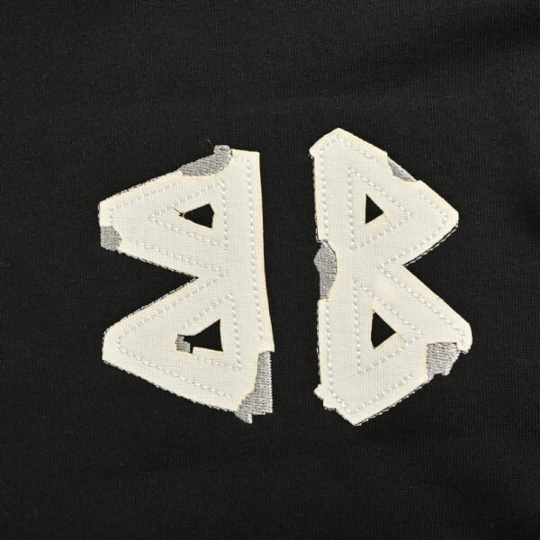 Balenciaga 24Fw BB embroidered hoodie