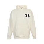 Balenciaga 24Fw BB embroidered hoodie