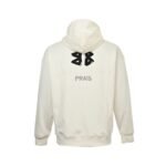 Balenciaga 24Fw BB embroidered hoodie