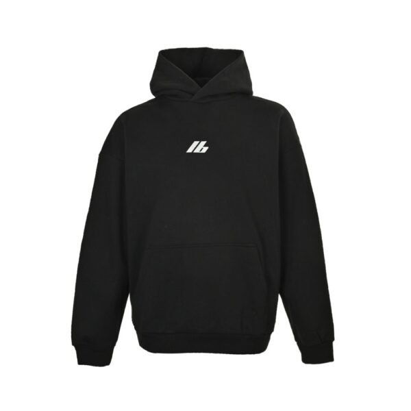 Balenciaga 24Fw LB reflective letter print hoodie