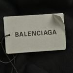 Balenciaga 24Fw LB reflective letter print hoodie