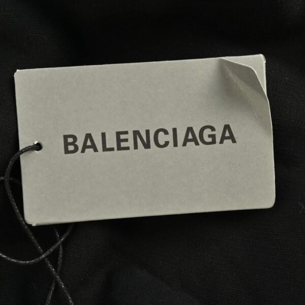 Balenciaga 24Fw LB reflective letter print hoodie