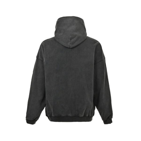 Balenciaga Tower Print Washed Hoodie