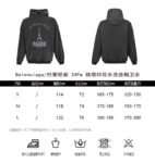 Balenciaga Tower Print Washed Hoodie