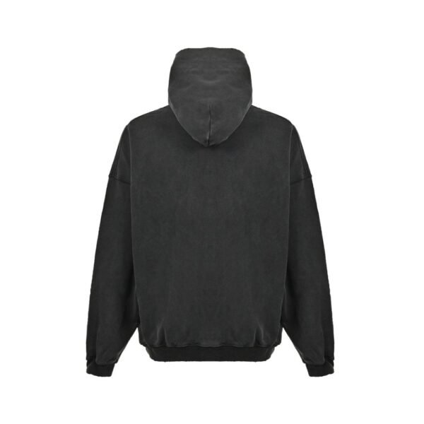 Balenciaga Tower Print Washed Hoodie