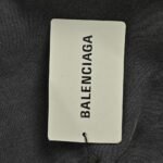 Balenciaga Tower Print Washed Hoodie