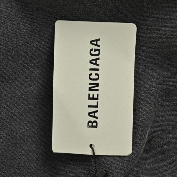 Balenciaga Tower Print Washed Hoodie